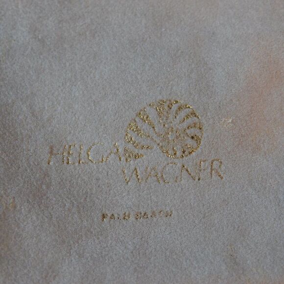 Vintage Helga Wagner Palm Beach Jewelry Pouch - Picture 2 of 5